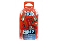 Jeu de lampes de rechange 11 pièces H7