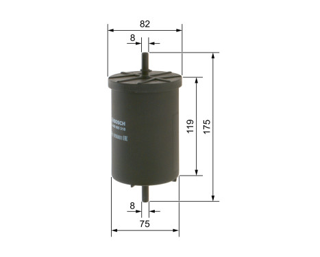 Bosch F5318 - Bensinfilter Auto, bild 2