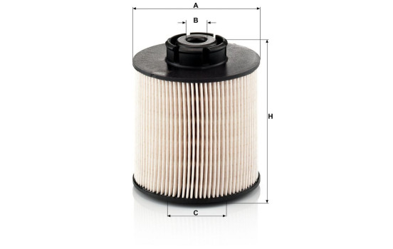 Bränslefilter evotop PU 1046/1 x Mann, bild 2