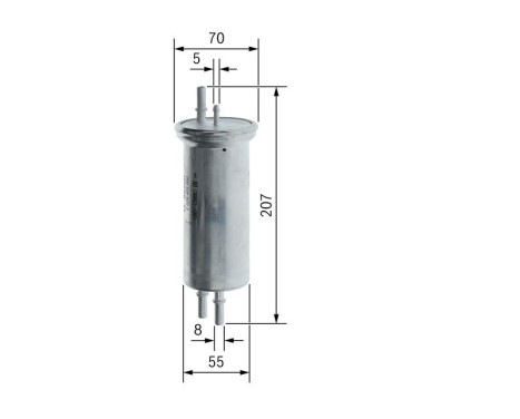 Bränslefilter F3000 Bosch, bild 5