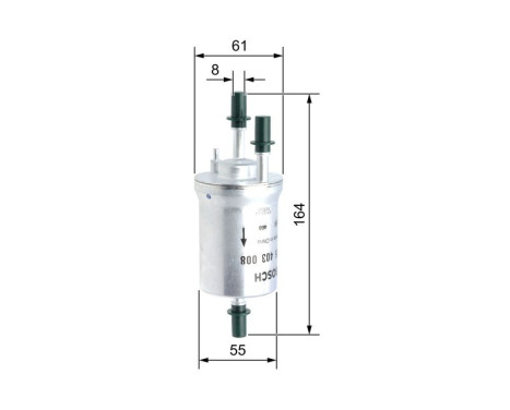 Bränslefilter F3008 Bosch, bild 2