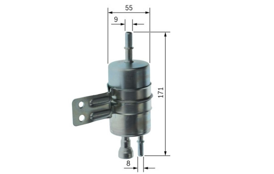 Bränslefilter F3761 Bosch, bild 5