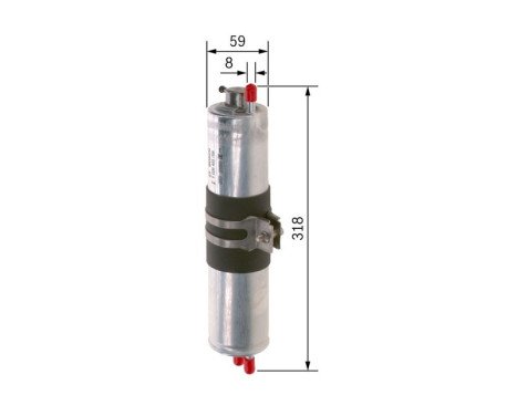 Bränslefilter F3766 Bosch