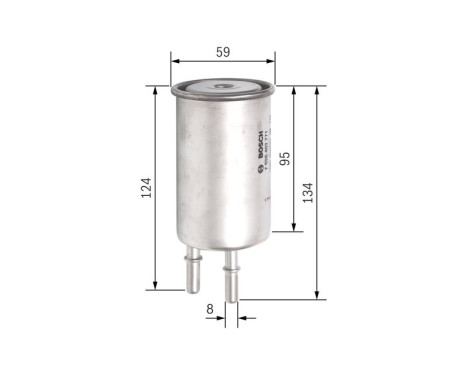 Bränslefilter F3771 Bosch, bild 2