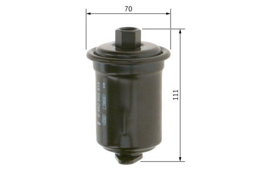 Bränslefilter F5915 Bosch, bild 6