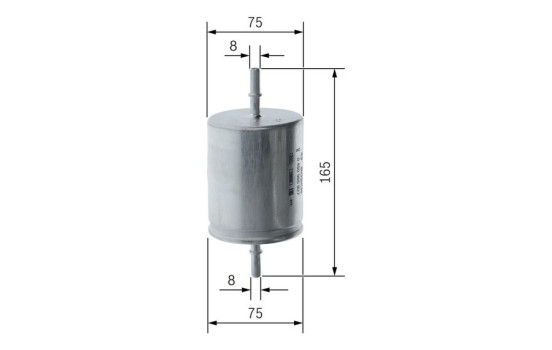 Bränslefilter F5927 Bosch, bild 5