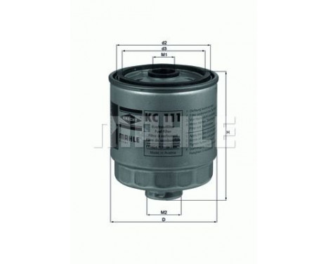 Bränslefilter KC 111 Mahle