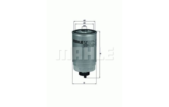 Bränslefilter KC 140 Mahle, bild 2