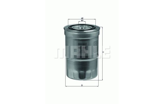 Bränslefilter KC 208 Mahle
