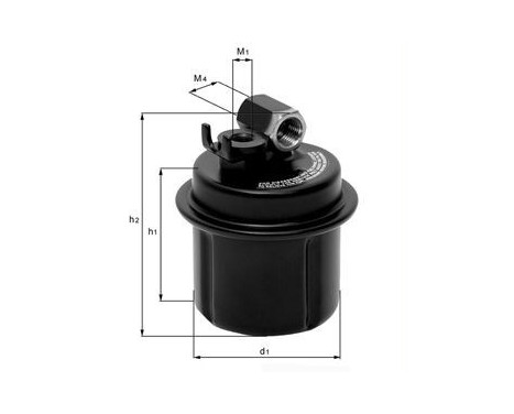 Bränslefilter KL 108 Mahle