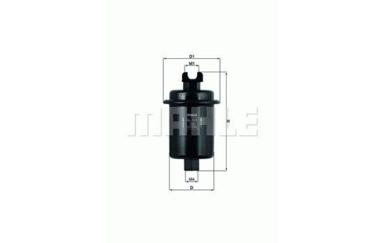 Bränslefilter KL 111 Mahle