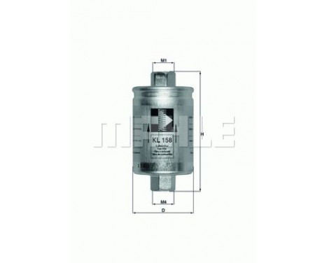 Bränslefilter KL 158 Mahle, bild 5