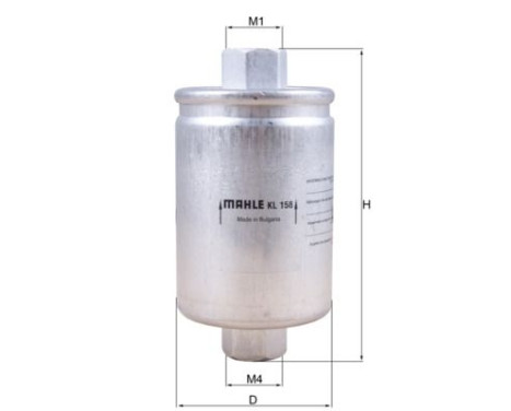 Bränslefilter KL 158 Mahle, bild 6