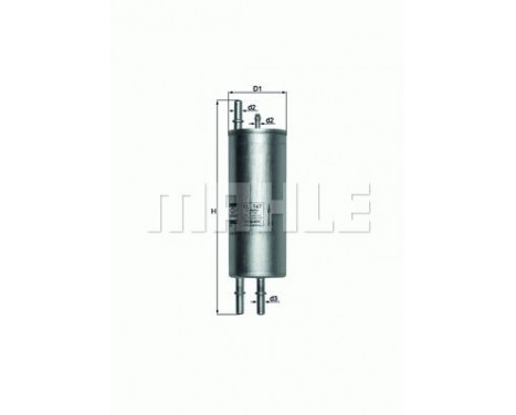 Bränslefilter KL 167 Mahle