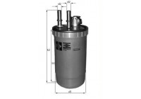Bränslefilter KL 173 Mahle
