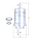 Bränslefilter KL 176/6D Mahle, miniatyr 2