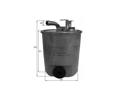 Bränslefilter KL 195 Mahle