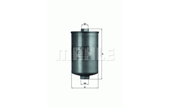 Bränslefilter KL 28 Mahle