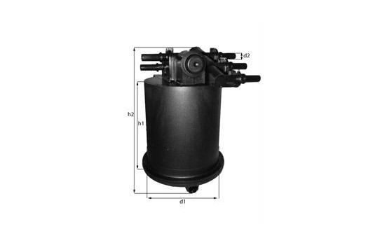 Bränslefilter KL 414 Mahle