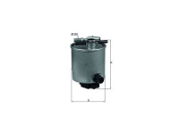 Bränslefilter KL 440/14 Mahle