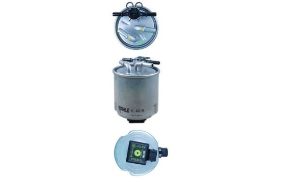 Bränslefilter KL 440/39 Mahle, bild 2