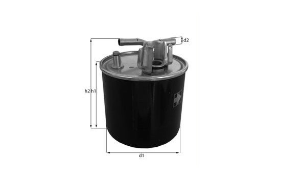 Bränslefilter KL 447 Mahle