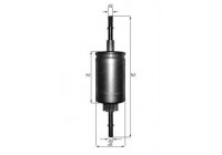 Bränslefilter KL 458 Mahle