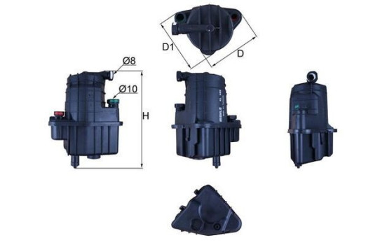 Bränslefilter KL 469 Mahle