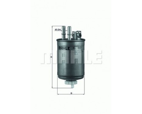 Bränslefilter KL 483 Mahle