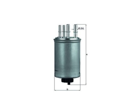 Bränslefilter KL 506 Mahle, bild 2