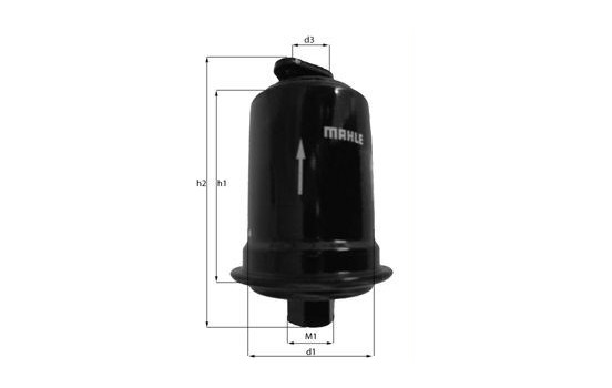 Bränslefilter KL 508 Mahle