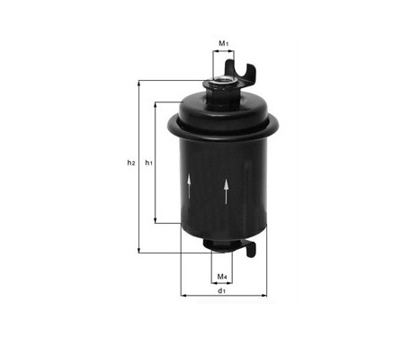 Bränslefilter KL 509 Mahle