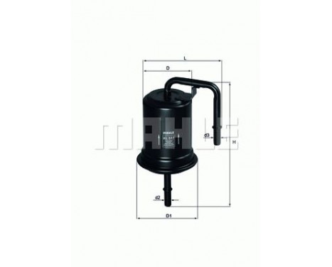 Bränslefilter KL 517 Mahle