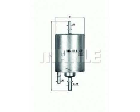 Bränslefilter KL 571 Mahle