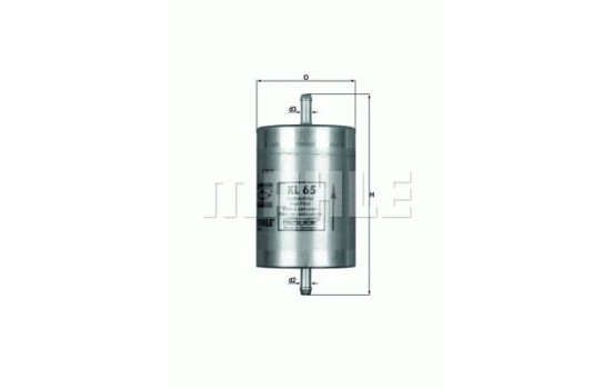 Bränslefilter KL 65 Mahle