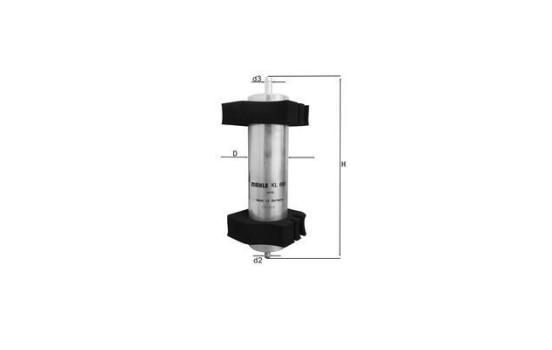 Bränslefilter KL 660 Mahle, bild 2