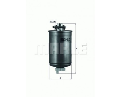 Bränslefilter KL 75 Mahle, bild 4