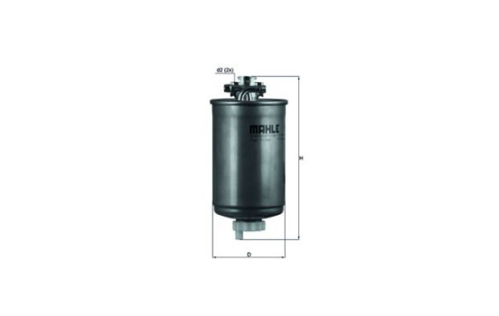 Bränslefilter KL 75 Mahle, bild 5