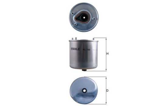 Bränslefilter KL 780 Mahle