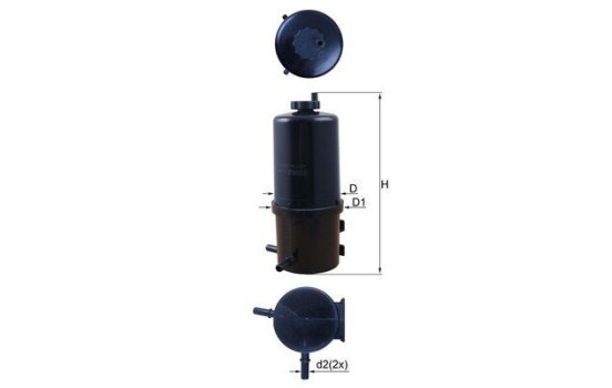 Bränslefilter KL 787 Mahle