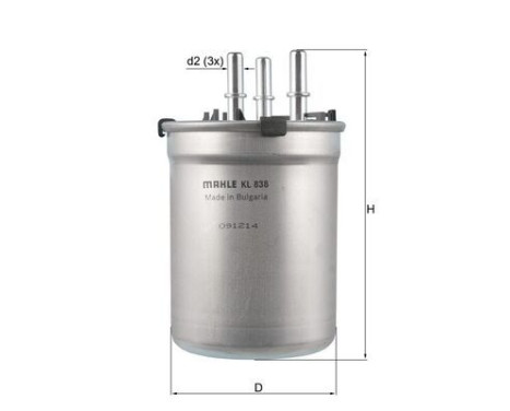 Bränslefilter KL 838 Mahle