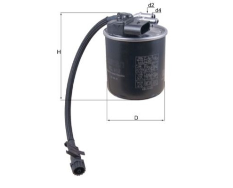 Bränslefilter KL 912 Mahle