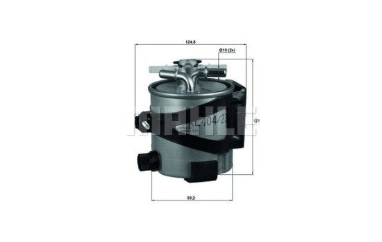 Bränslefilter KLH 44/22 Mahle
