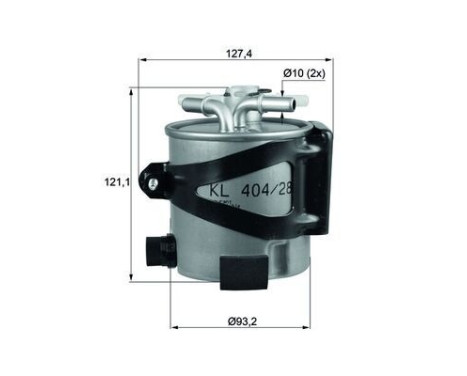 Bränslefilter KLH 44/25 Mahle, bild 2