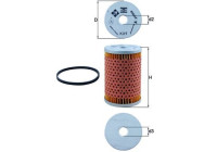 Bränslefilter KX 9D Mahle