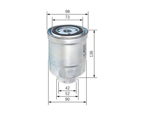 Bränslefilter N0508 Bosch, bild 6