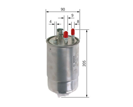 Bränslefilter N2054 Bosch, bild 5