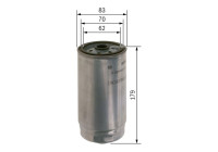 Bränslefilter N2071 Bosch