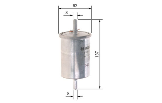 Bränslefilter N2124 Bosch, bild 5