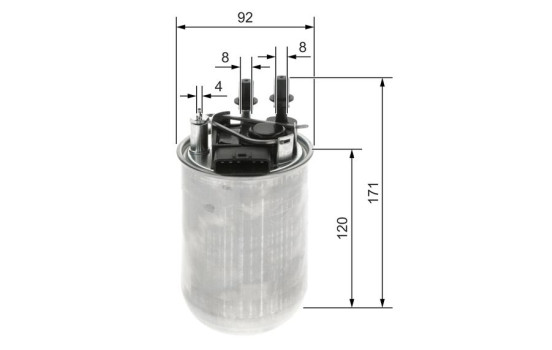 Bränslefilter N2200 Bosch, bild 5